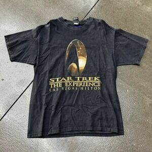 Vintage 1997 Star Trek Experience Las Vegas Hilton Size Large Tee Shirt